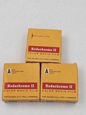 Kodachrome II Color Movie Film Double 8MM Packs Expired