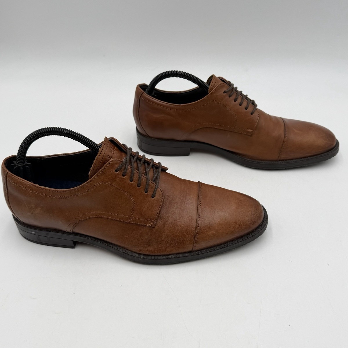 Cole Haan‎ Modern Essentials C34138 Oxford Mens US 9 M Brown Cap Toe Dress Shoes Modern Essentials Cap Oxford Tan | Quarks Shoes main image 4