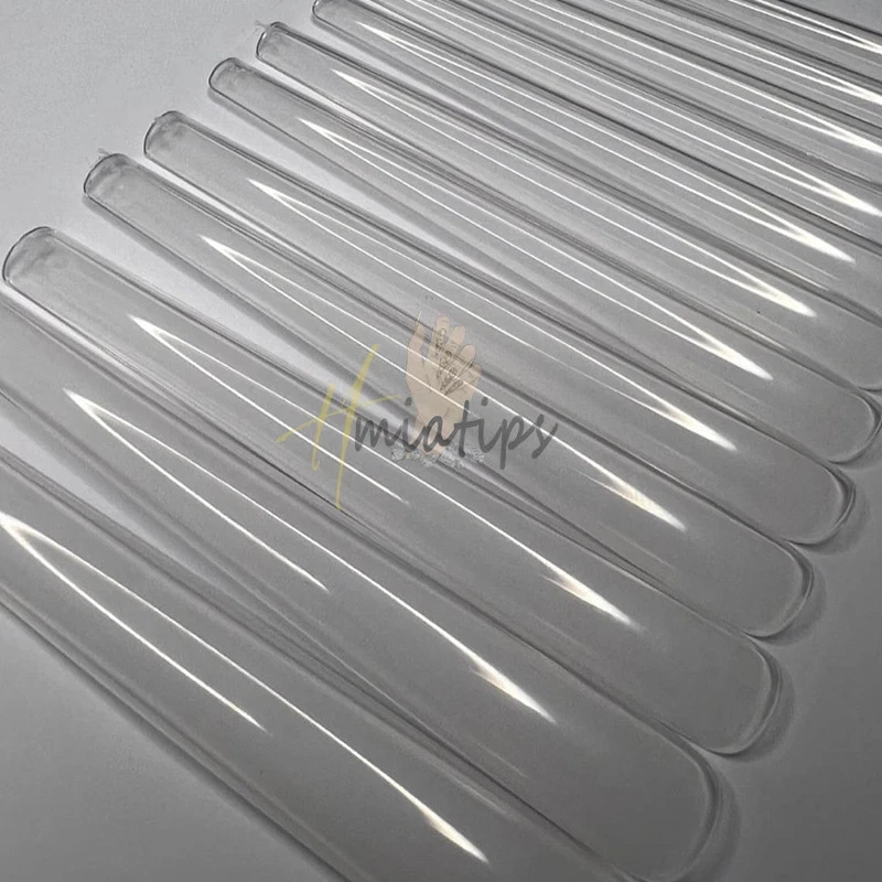 120Pcs10XL Square Straight Extra Long Gel Nail Tips Full Cover Acrylic Fake Nail - Image 3 of 4