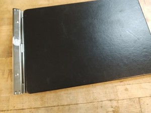 National Brand 94-592 Black Ledger Post Binder Book No Sheets
