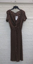 New Mango Printed Midi Dress Womens Size Medium