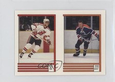 1989-90 O-Pee-Chee Album Stickers Patrik Sundstrom Steve Smith #82-223 0a4