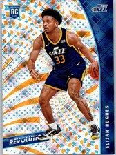 2020-21 Panini Revolution Cosmic #122 Elijah Hughes #/100 Rookie Utah Jazz