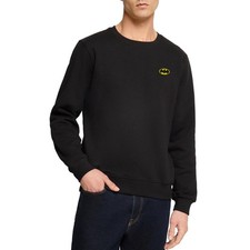 DC Comics Batman Originale Logo Stick Uomo Premium Maglione Bio