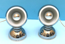 COPPIA LAMPADA TAVOLO  UFO TISCHLAMPE LAMPE DE TABLE LAMP Eyeball STILE REGGIANI