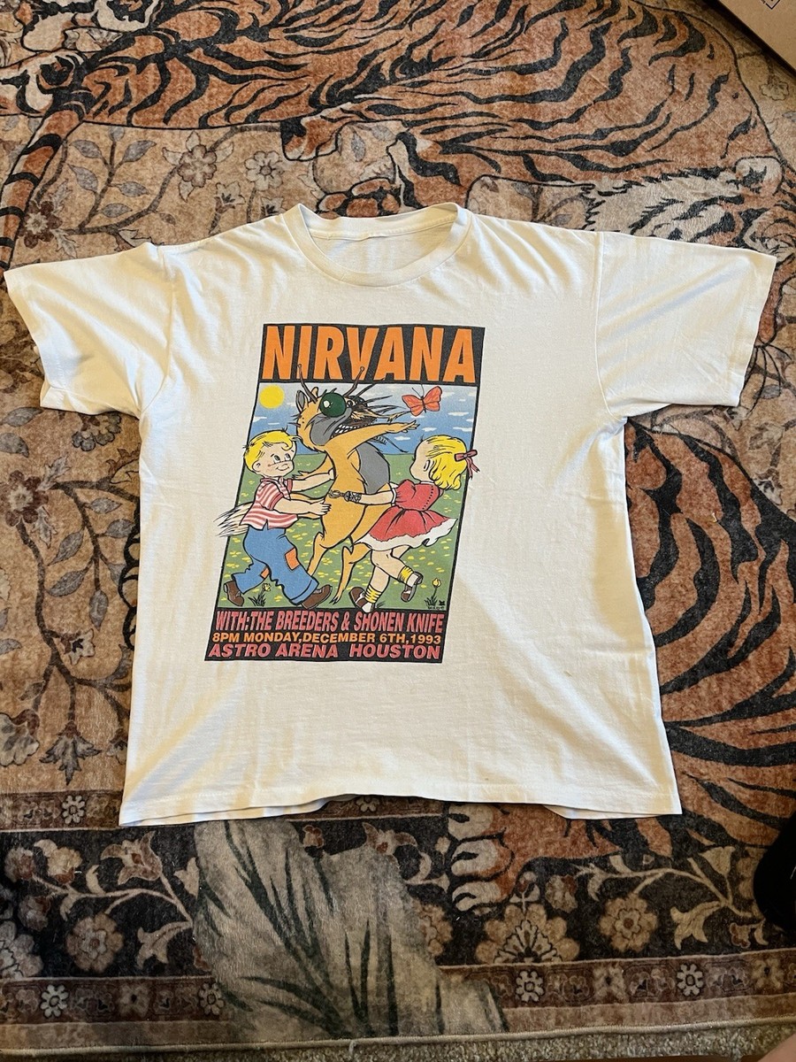 1993 Nirvana The Breeders Shonen Knife Astro Arena Houston Kozik