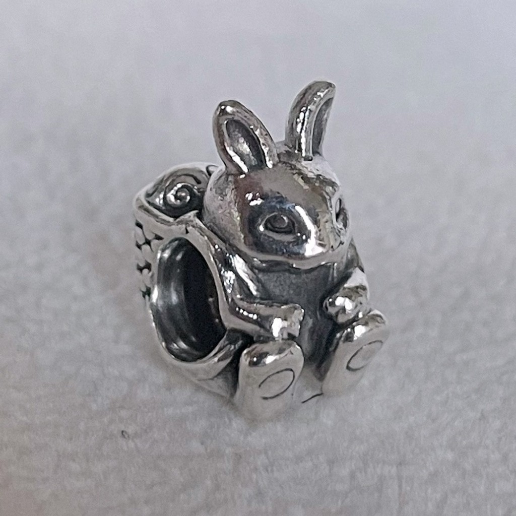 Authentic Pandora Easter Bunny Charm! - image 7