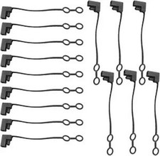 2 Pin Plug Replacement Weather Cap, Waterproof SAE Connector Cover Size: 15PCS