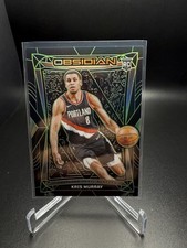 2023-24 Panini Obsidian Electric Etch Green #47 Kris Murray /25 Rookie