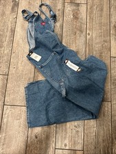 Dickies Denim Bib Overalls Coveralls Mens 48x32 Blue NWT