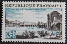 1966  FRANCE N° 1481 ** PONT SAINT ESPRIT