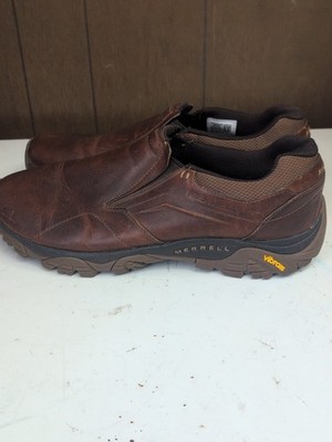 Merrell Men's Moab Adventure 3 Moc Shoes Mens Size 15 Slip On Leather Gorpcore 