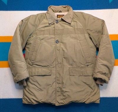 Vintage Eddie Bauer Blizzard Proof Down Jacket Insulated Parka Talon USA Large