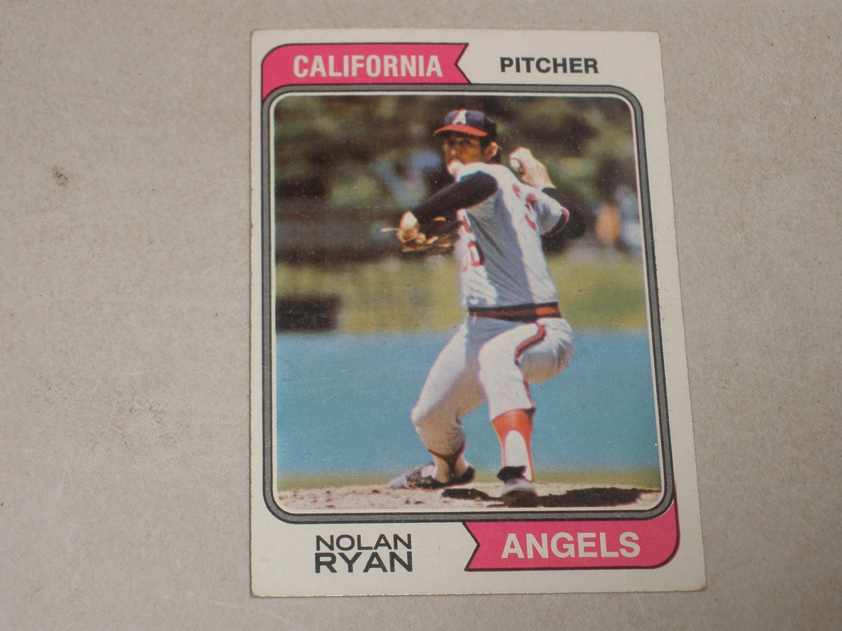 Nolan Ryan Baseball 1974 Season Sports Trading Cards & Accessories