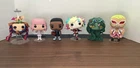 Lot of (6) Funko Pop! NBA DC Marvel Anime Funko Pop! Loose OOB Lot