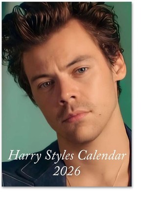 Harry Styles 2026 A3 Wandkalender - großer Monatsplaner & Geschenkidee