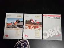 Macchine Movimento Terra Orenstein & Koppel Depliant 3Pz Lotto 55