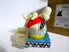 SNOOPY PEANUTS CHARLIE BROWN JIM SHORE DESIGNS ENESCO FIGURE FIGURINE 2020