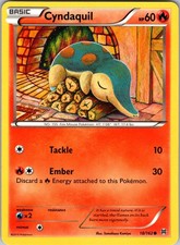 CYNDAQUIL 18/162 2015 XY BREAKTHROUGH NON HOLO Pokemon CARD - MP