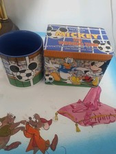 Walt Disney Classics Mickey the Winning team mug very rare Brand New Football