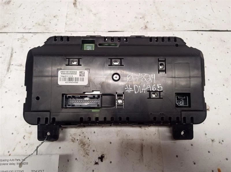 Grupo de velocímetro GM 23168963 MPH de 2014 Chevy Volt [381 millas] 10811636 Foto 3 de 4