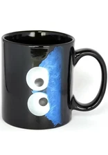 Sesame Street Cookie Monster Mug, Biscuit Pocket Ceramic Coffee Cup 11oz 15oz