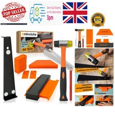 Laminate Flooring Tools - 46-Piece Complete Set - Floor Laying Tools - Parque...