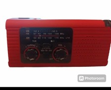Solar Crank Radio New In Box