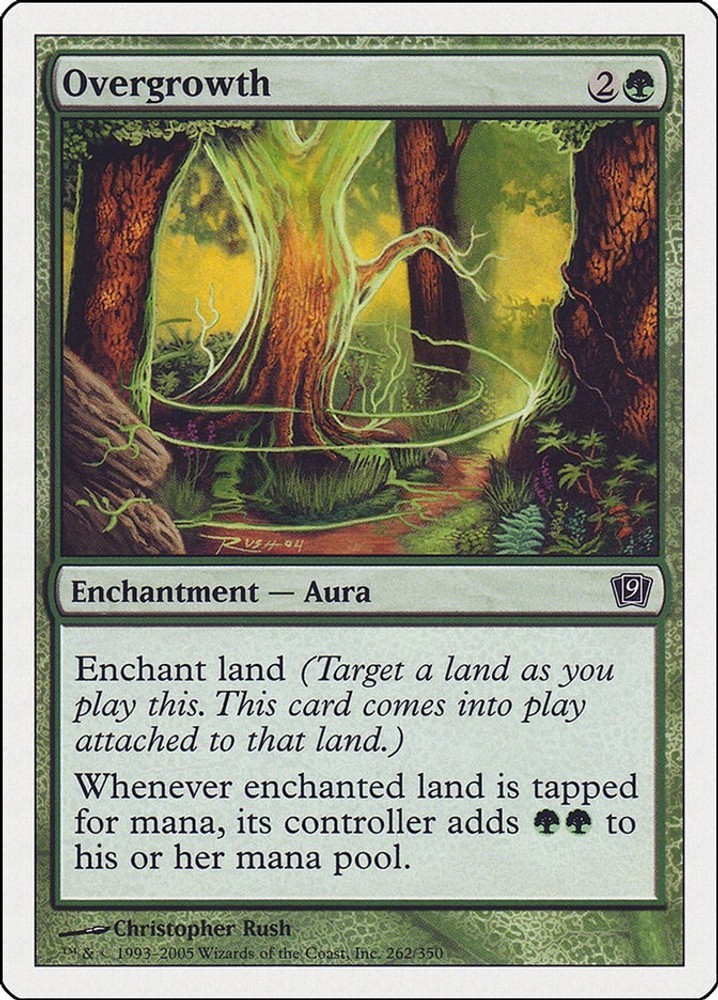 NM - Overgrowth 9ED - 262 9th Edition