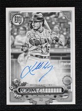 2022 Topps Gypsy Queen Black & White 36/50 Kolten Wong #GQA-KW Auto 5x8