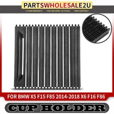 Center Console Cup Holder Tray Roller Blind Cover for BMW F85 F15 X5 F16 F86 X6