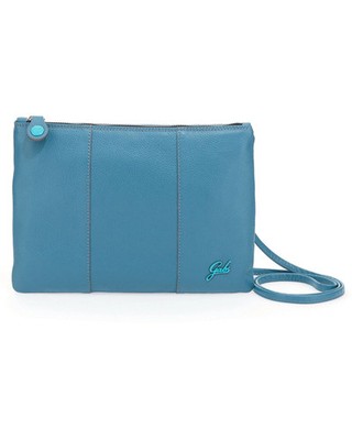 Bag Gabs Beyonce M Basic Bull Crossbody Bag Woman Leather Lagoon