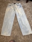 Lucky Brand Jeans 487 Relaxed Fit Wide leg Denim 36 x 32 Blue Light Denim — photo 5