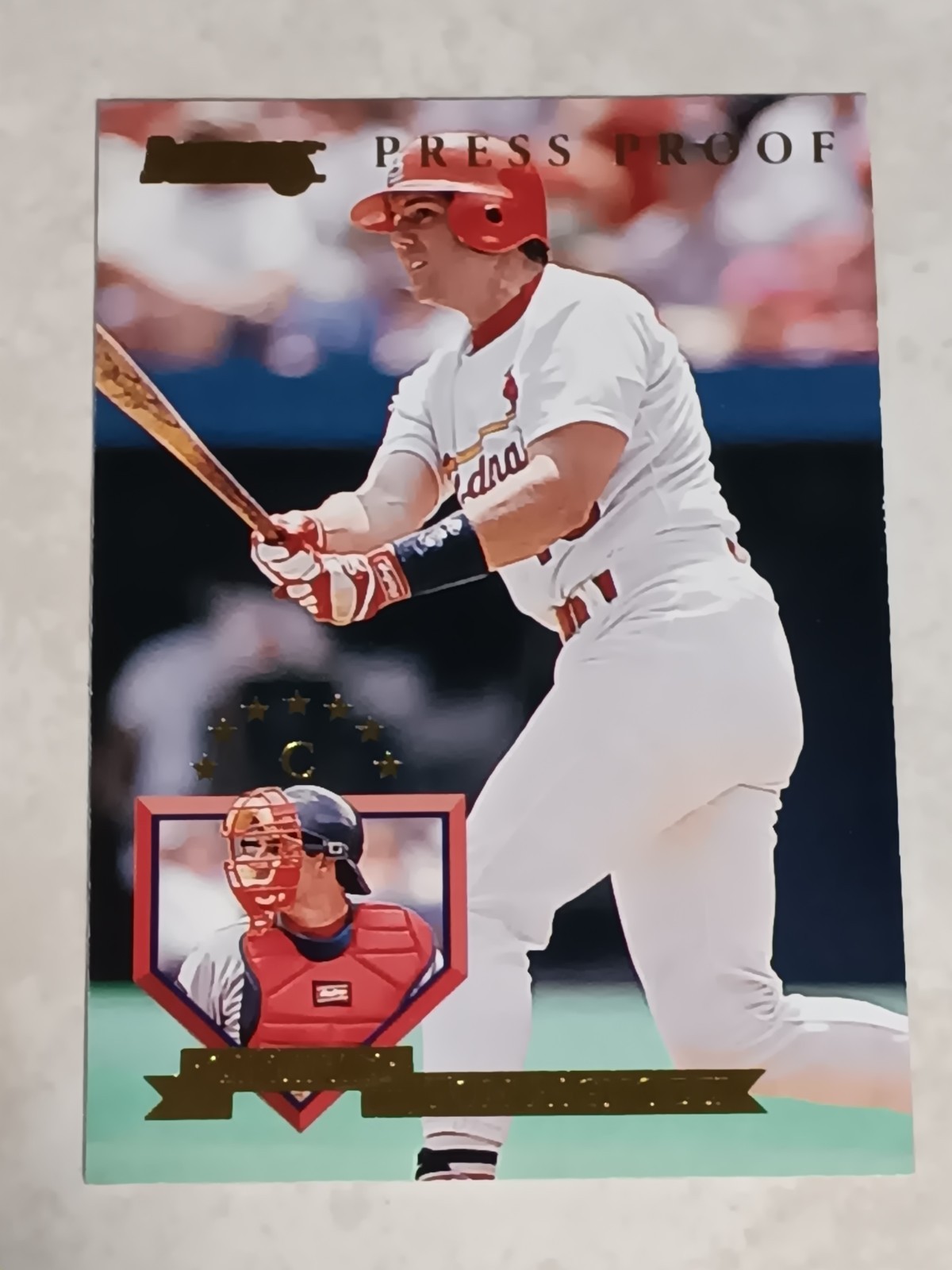 1995 Donruss - Tom Pagnozzi #102 Press Proof /2000