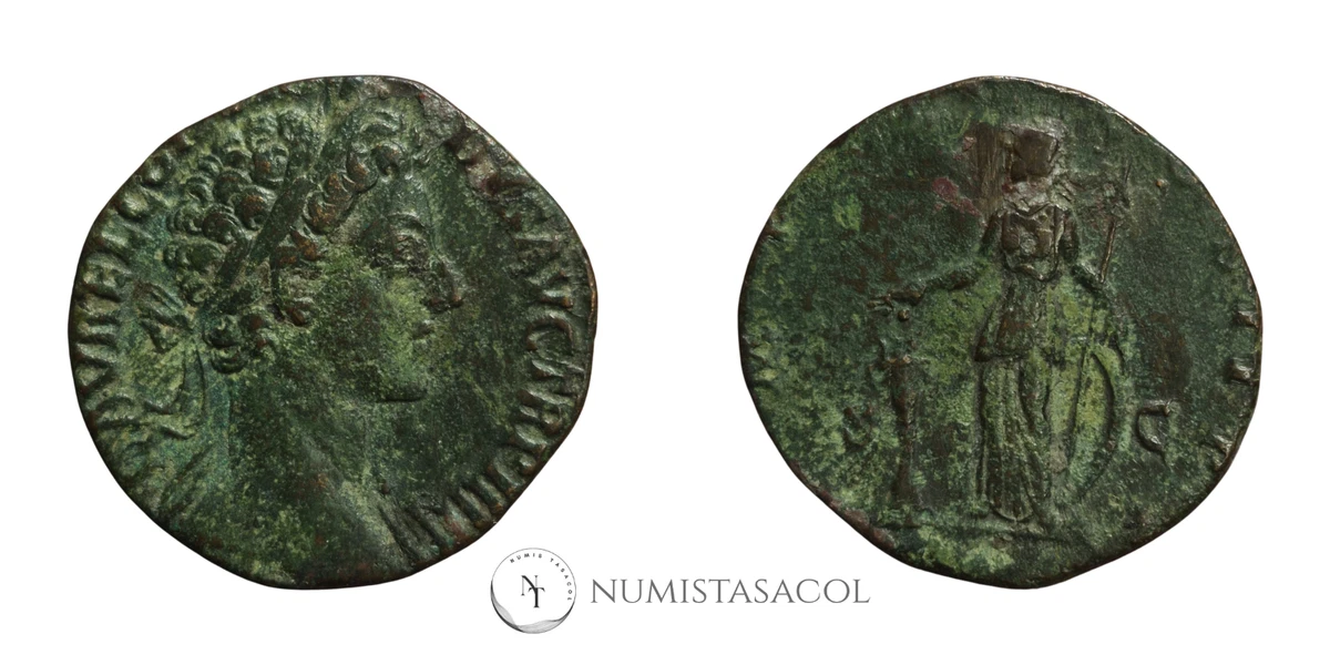 NT/ SESTERCIO COMODO REV. MINERVA (A1715)
