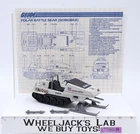 Polar Battle Bear 100% Complete GI Joe Hasbro 1983 Vintage Action Figure Vehicle