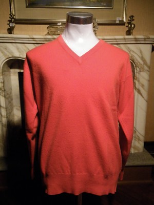 BALLANTYNE by TAGIURI PULLOVER MADE IN SCOTLAND 100% CAHSMERE GRÖSSE 48'' FARBE