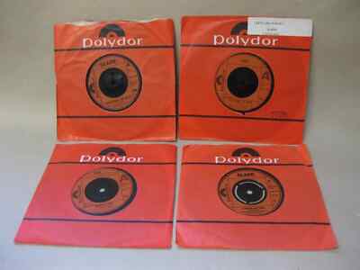 Slade ~ 4 Vinyl 7'' Singles ~ Polydor ~ Cum On Feel The Noize, Nobody's Fool...