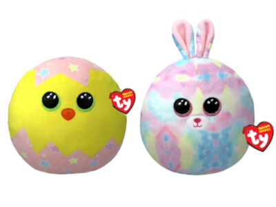 TY SQUISH A BOO OSTERN 2024 KLEIN 10 ZOLL PLÜSCH AUTO REISEKISSEN KISSEN WEICHES SPIELZEUG