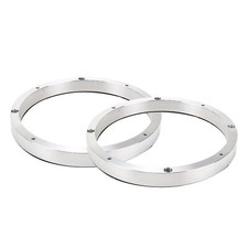 6.5" Aluminum Speaker Woofer Spacers Universal Car Fit 3/4" Depth 2 Pcs