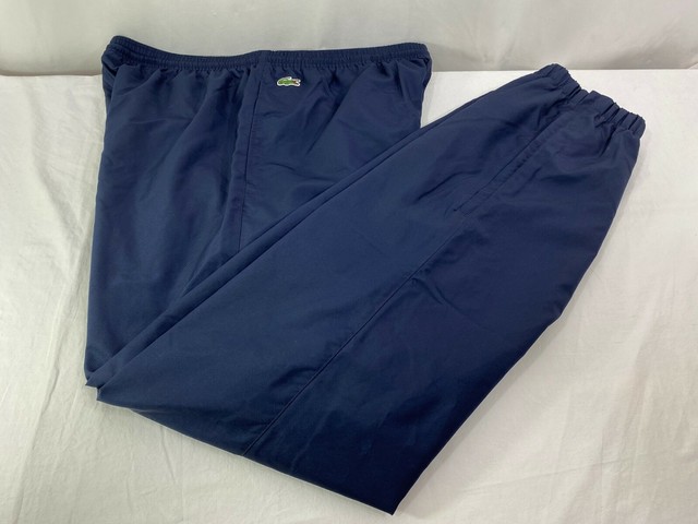 lacoste navy tracksuit bottoms