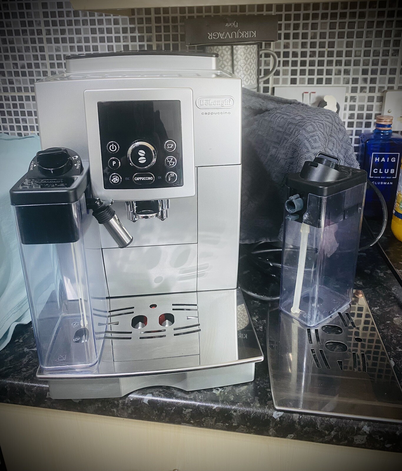 DeLonghi ECAM23.460.S Bean to Cup Coffee Machine Silver and Chrome eBay