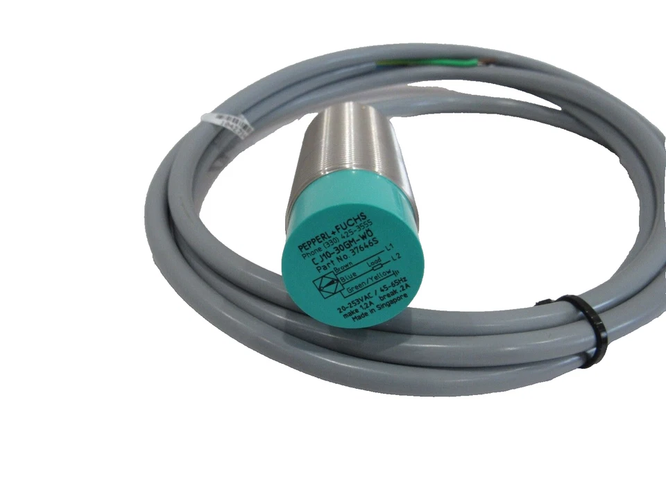 NEW PEPPERL+FUCHS CJ10-30GM-WO PROXIMITY SWITCH CJ1030GMWO - Image 4 of 4