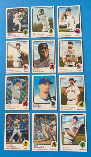 2022 Topps Baseball 73-Card Lot Stars Semi-Stars Yelich Wheeler Diaz (327) - Picture 4 of 8