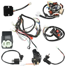 For GY6 150cc ELECTRICS Stator Wire Harness Loom Coil CDI Rectifier Solenoid