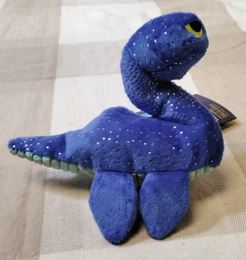 Bark Box Luke Ness Monster Small Dog Toy Squeaker Crinkle Chew eBay