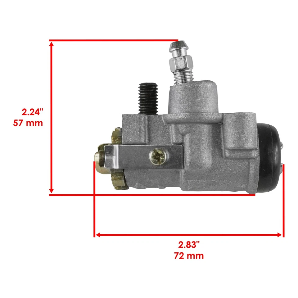 Cilindro de freio dianteiro L/R e sapata para Honda Fourtrax 300 TRX300FW 4x4 1988-2000 - Imagem 2 de 4