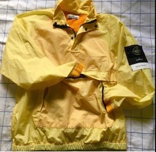 Stone Island Resin Poplin Smock/ Jacket 100% Genuine M P2P 22” 