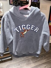 vintage TIGGER Disney 90s WINNIE THE POOH fleece hoodie Kids XS