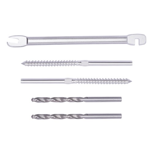 70 Pack T316 Stainless Steel Right&left Handed Thread Screws Deck Railing Kit - Picture 9 of 14